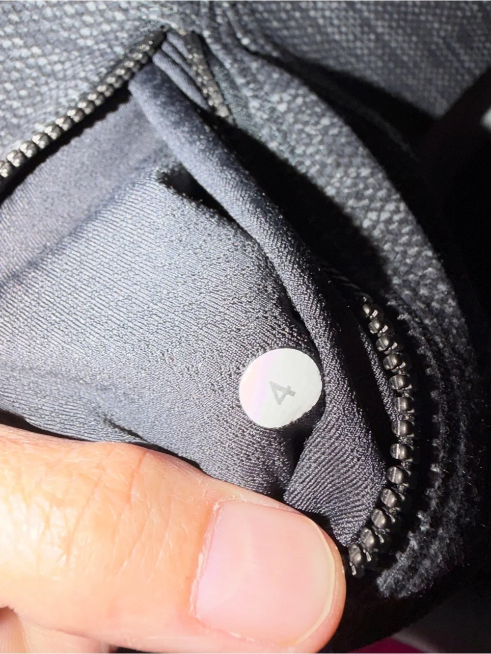 Lululemon jacket Heathered black